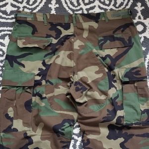 Unisex Army Camouflage Field Fatigue Pants XL